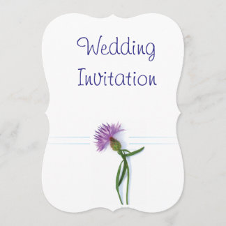 Invitation Le traditionnel écossais et le celtique Mariage ch