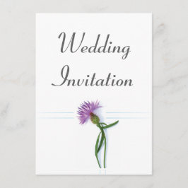 Invitation Le traditionnel écossais et le celtique Mariage ch