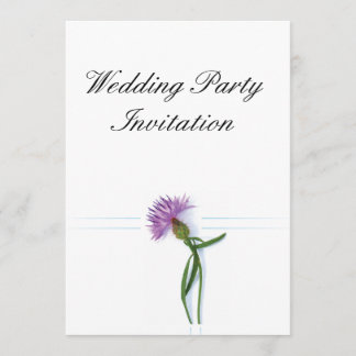 Invitation Le traditionnel écossais et le celtique Mariage ch