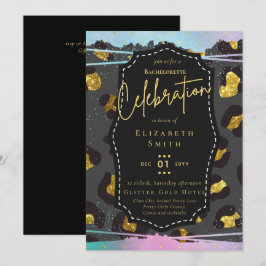 Invitation LeahG Jolie fille Posters de animaux de Glam Bache