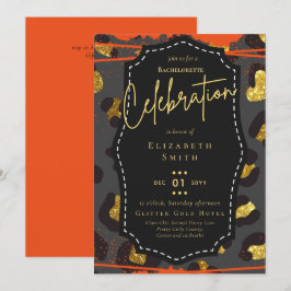 Invitation LeahG Jolie fille Posters de animaux de Glam Bache