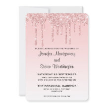 Lecteurs de Parties scintillant rose Mariage moder