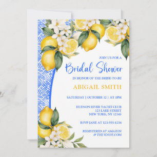 Invitation LEMON BRIDAL SHOWER