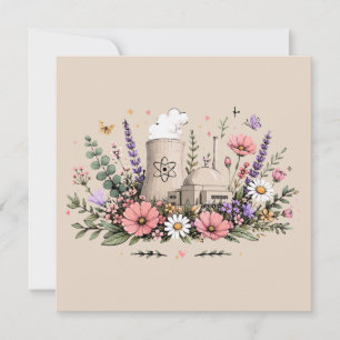 Invitation L'énergie Nucléaire Fleurit