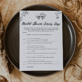 Invitation L'Enquête Gothique Sur La Fête des mariées Dit Car