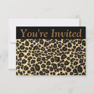 Invitation Leopard