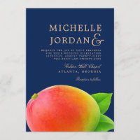 Invitation l'épousant de minuit de célébration de