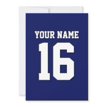 L'équipe de Jersey de sports Blue Navy