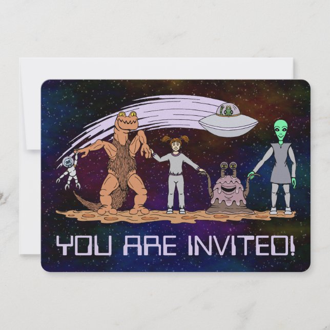 Invitation Les Amis Peu Importe Les Différences (Devant)