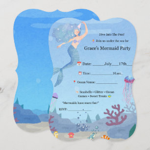 Invitation Les anniversaires des enfantsInvitation de fête de