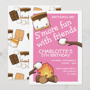 Invitation Les anniversaires sont plus amusants avec des amis