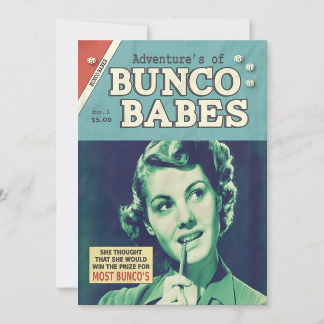 Invitation Les aventures de Bunco Babes (Devant)