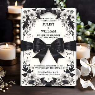 Invitation Les bannières affichent Satin Chic Ribbon coupe Ma