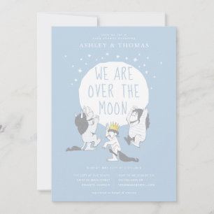 Invitation Les Bêtes Sauvages   Garçon Baby Shower au delà de