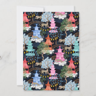 Invitation Les léopards de la fête sur les Noirs