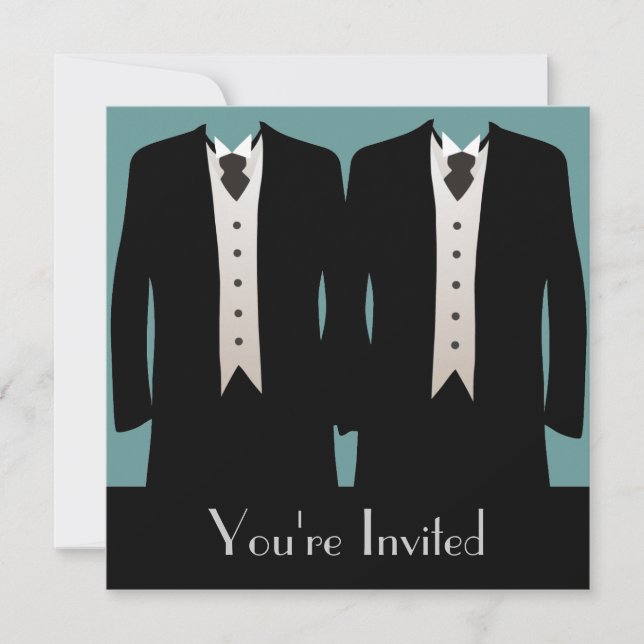 Invitation Les mariés (Devant)