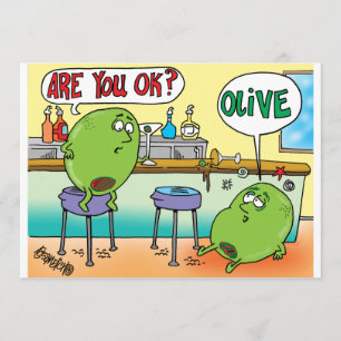 INVITATION LES OLIVES DE MARTINI DANS UN BAR