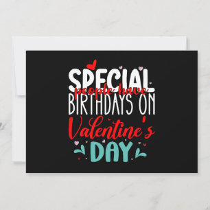 Invitation Les personnes spéciales ont des anniversaires à la