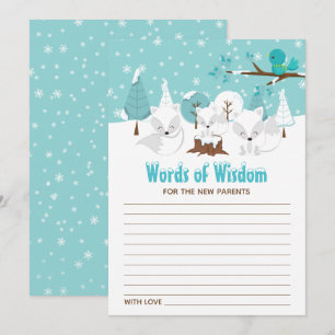 Invitation Les Renards De L'Arctique Wonderland Wonderland Wo