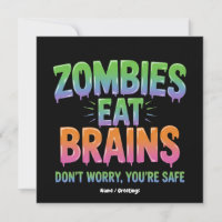 Les zombies mangent des cerveaux ? Ne t'inquiète p