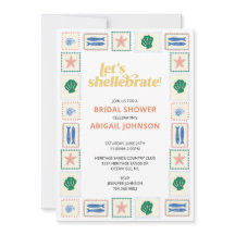 Let's Shellabrate Seashell Bridal Shower