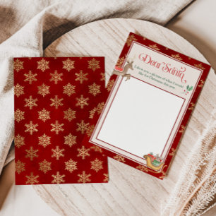 Invitation Lettre au modèle Père Noël. Dessiner un modèle d'i