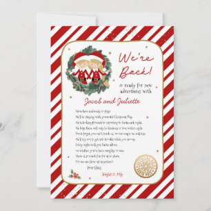 Invitation Lettre aux elfes de retour