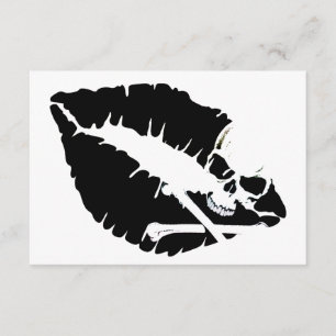 Invitation lèvres empoisonnées