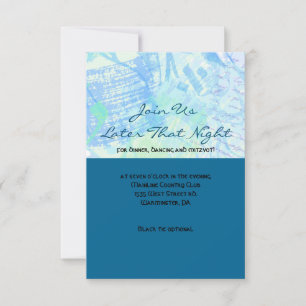 Invitation L'HISTOIRE DE L'Bat mitzvah-Fête DU Bar