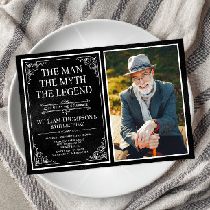 Invitation L'Homme Le Mythe La Légende 85e Anniversaire