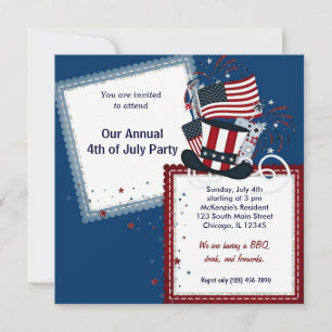 Invitation Liberté 4 juillet
