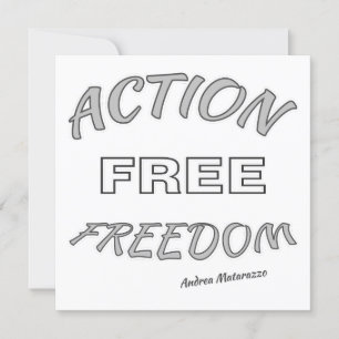 Invitation Liberté d'action
