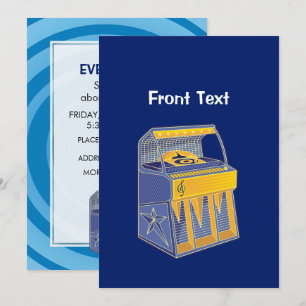 Invitation Librairie rétro