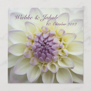 Invitation Lila Dahlie