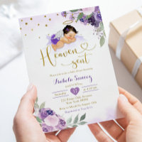 Lilac Purple Mexicaine Baby Heaven envoyé Baby sho