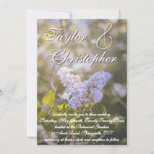 Invitation Lilas