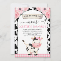 L'Impression De Vache Florale Avez-Vous Entendu L'