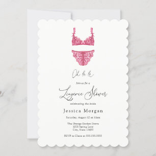 Invitation Lingerie Douche