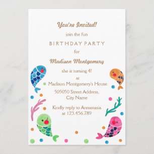 Invitation L'Invitation Anniversaire de enfant de l'heureux M