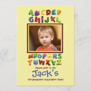 Invitation L'invitation de la photo d'ABC