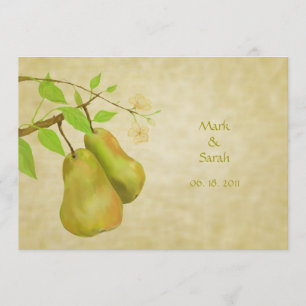 Invitation L'invitation de Pear II Vintage