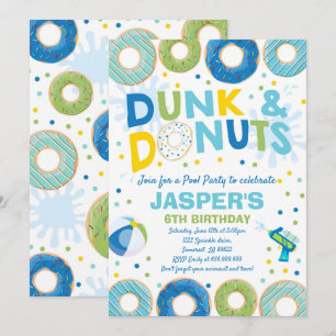 Invitation L'invitation de réception au bord de la piscine