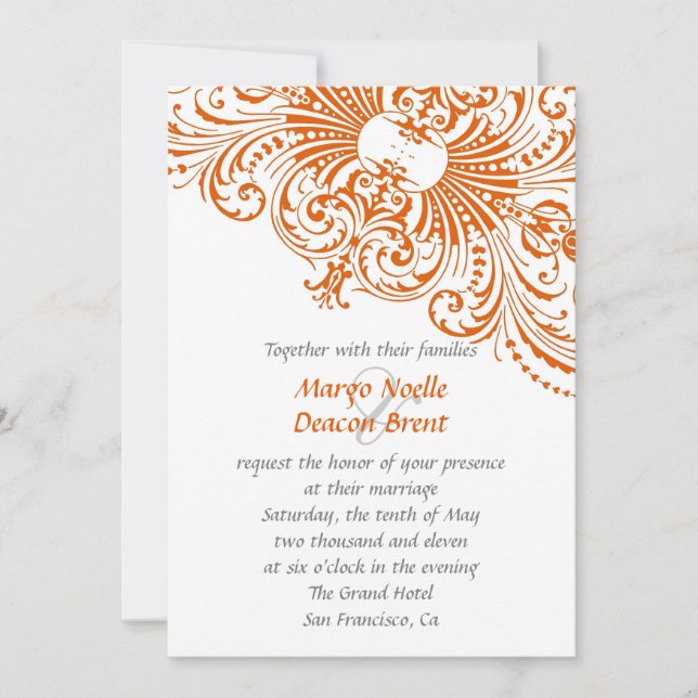 Invitation L'invitation de Scarlette (Devant)