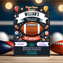Lire Sports garçons billet Football 1er anniversai