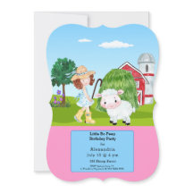 Little Bo Peep Sheep Fairy Tale Farm Anniversaire