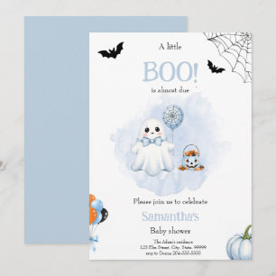 Invitation Little Boo est presque arrivé Fête de Baby Shower
