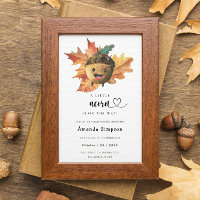 Little caverne - Baby shower d'automne