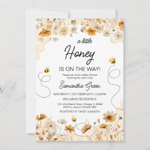 Invitation Little Honey Baby shower