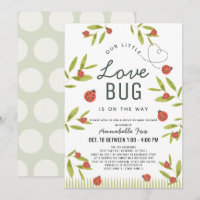 Little Love Bug Ladybug Drive-by Baby shower