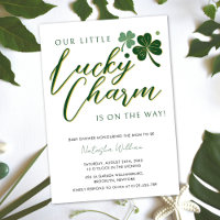 Little Lucky Charm St Patrick's Irish Baby shower